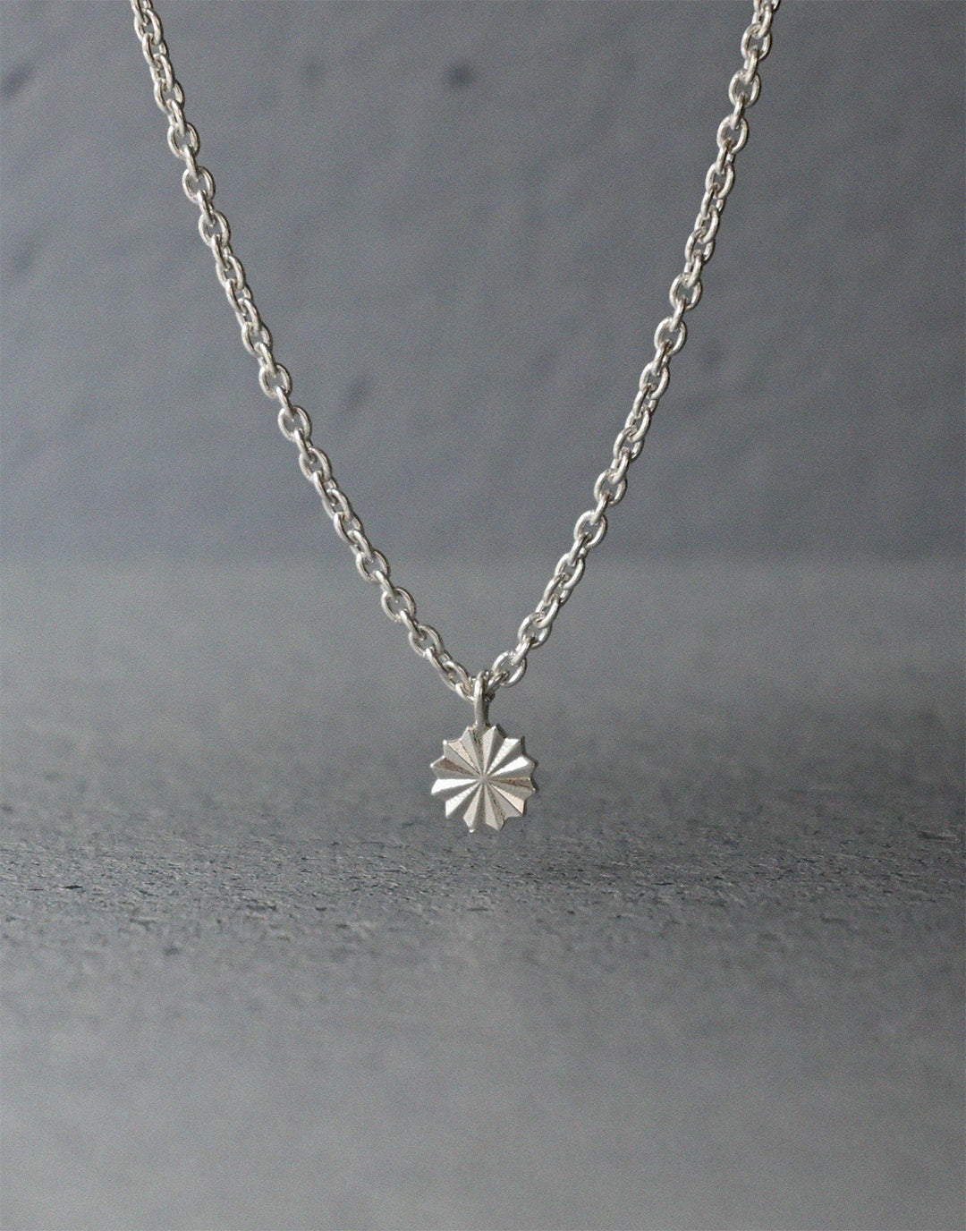 [ 01 Silver] #0103 Sun - Neckless