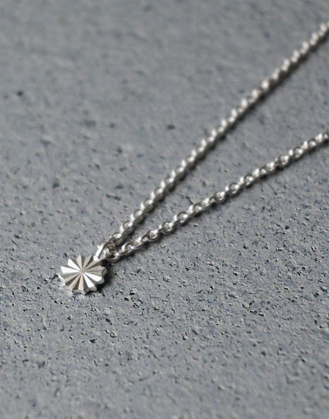 [ 01 Silver] #0103 Sun - Neckless