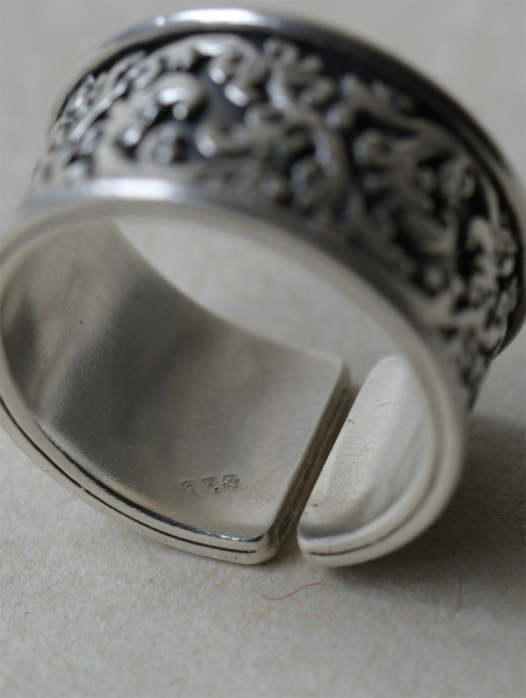 [ 01 Silver] #0102【受注生産】Wind & Vine - Ring